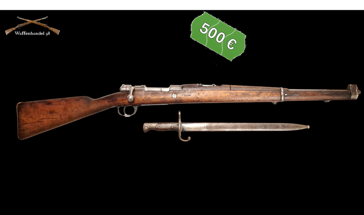 Mauser Mod. 1909 Karabiner inkl. Bajonett