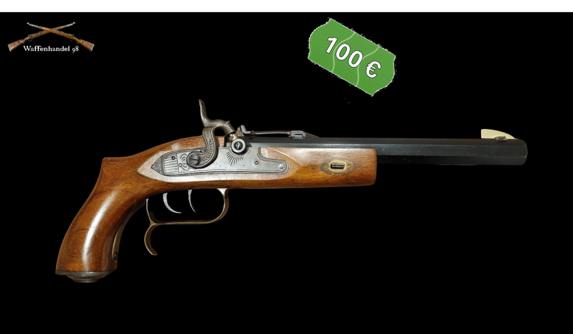 Pistole Vorderlader Dikar Spain - frei ab 18 Jahren